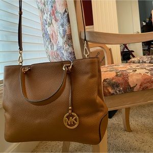 COPY - Michael Kors tan leather purse